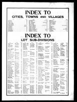 Index, Westchester County 1901